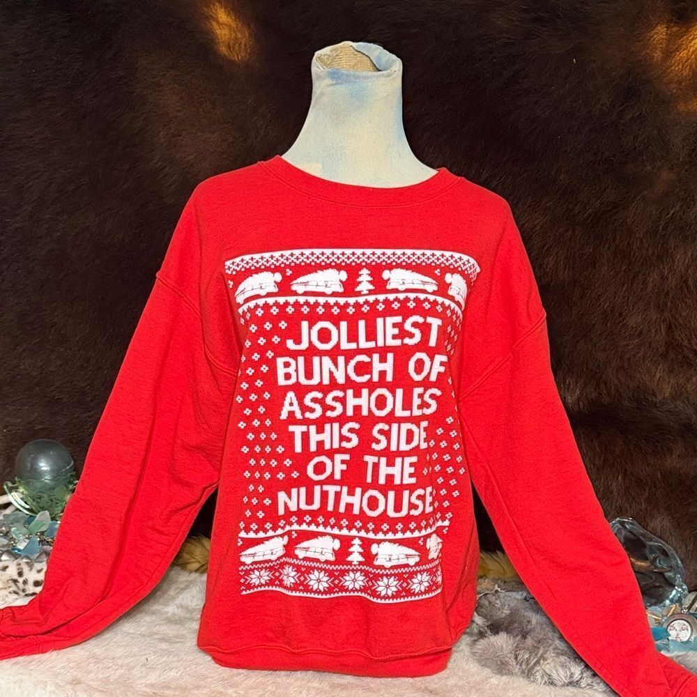 Red Holiday Sweater M (5050)